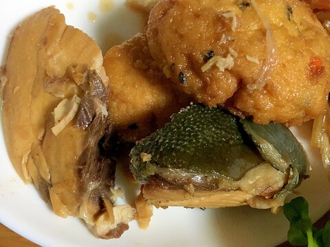 ブリカマとがんもどきの煮物